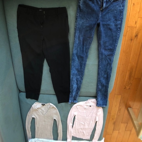 2 Jeans&Tops, 1 Pants for the Price of 1 - Picture 1 of 8